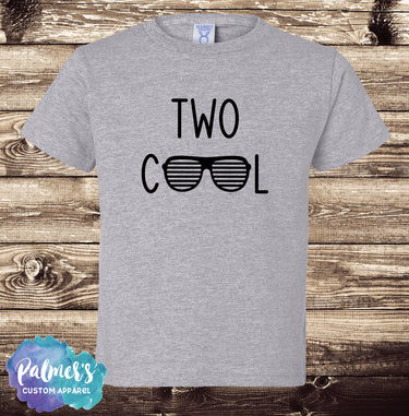 Two Cool Shirt- Second Birthday Shirt- Second Birthday Outfit- Two Cool Tee- 2nd Birthday Theme- 2nd Birthday Two Cool Shirt- 2nd Birthday